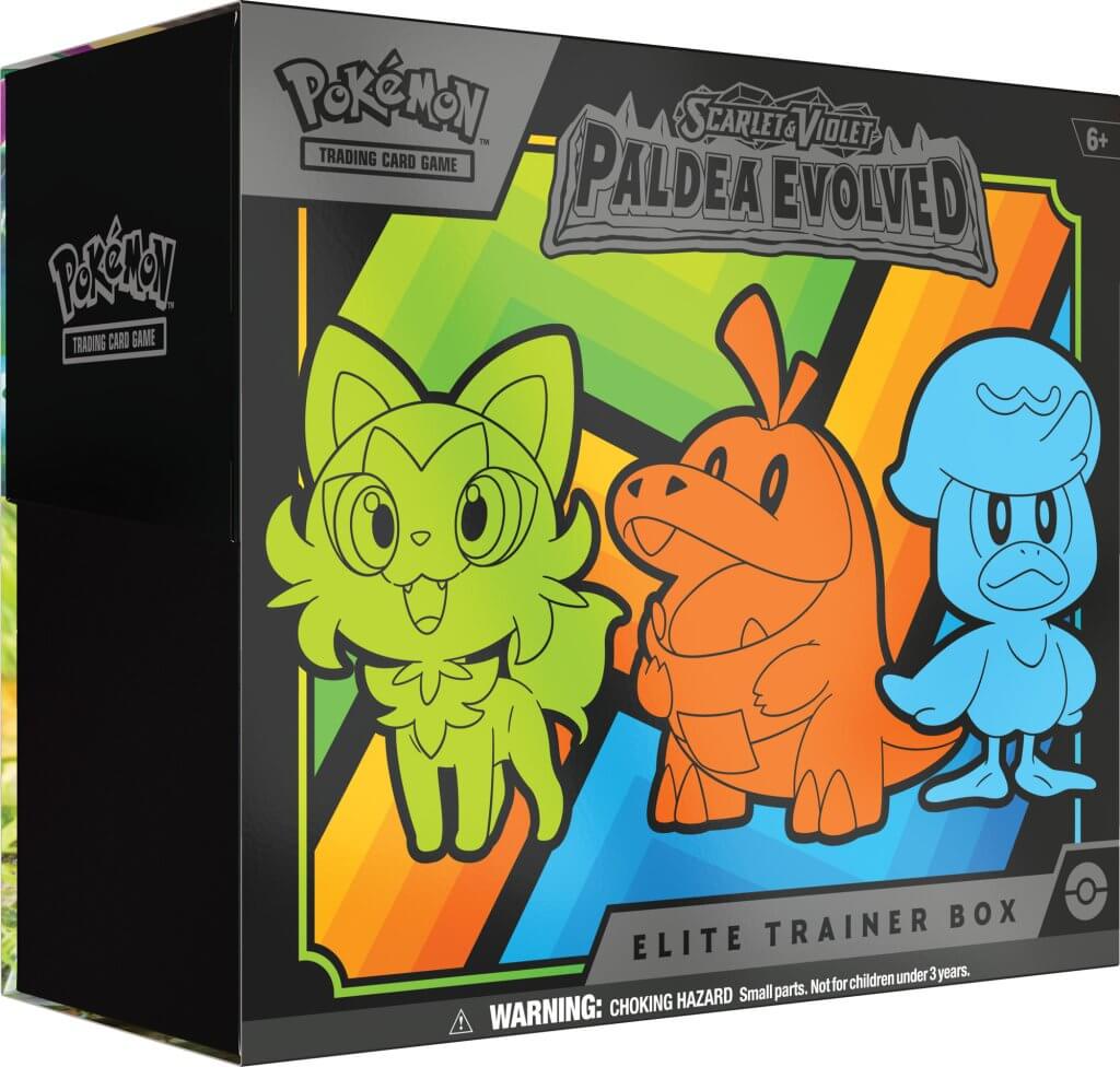 pokemon cards elite trainer box walmart POKÉMON TCG Scarlet & Violet 2 Paldea Evolved