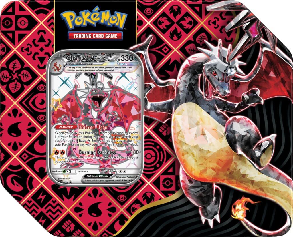 POKÉMON TCG Scarlet & Violet 4.5 Paldean Fates Tin – Faraway Island  Collectibles