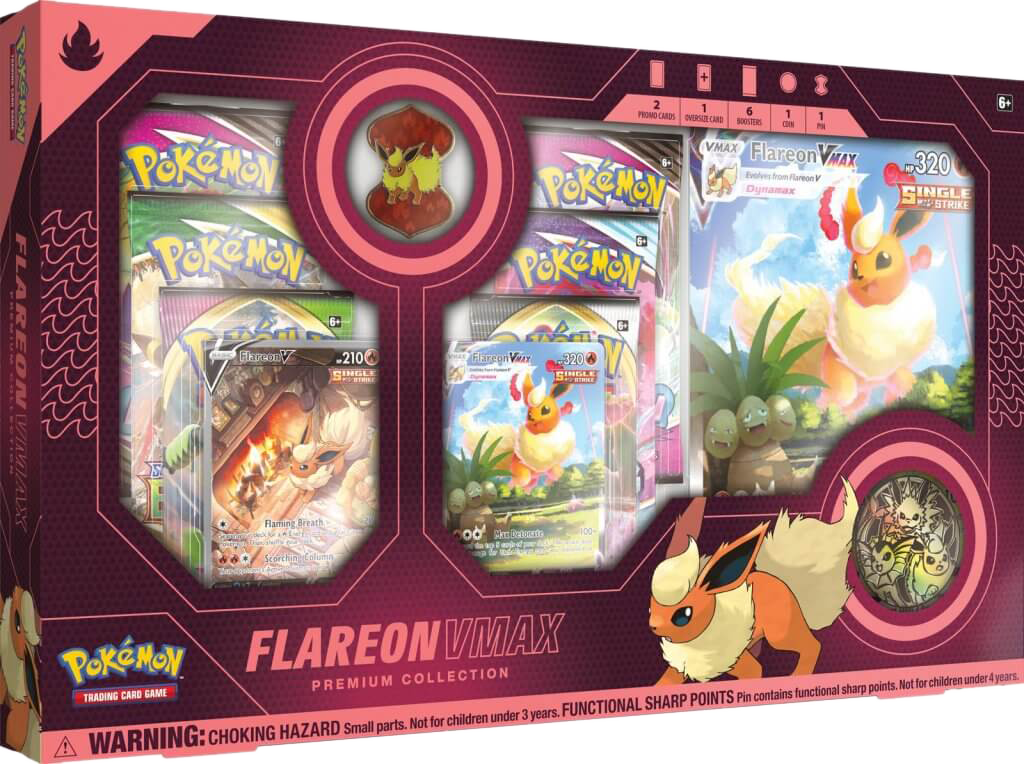 3 pokémon card vmax bundle POKÉMON TCG Eevee VMAX Premium Collection