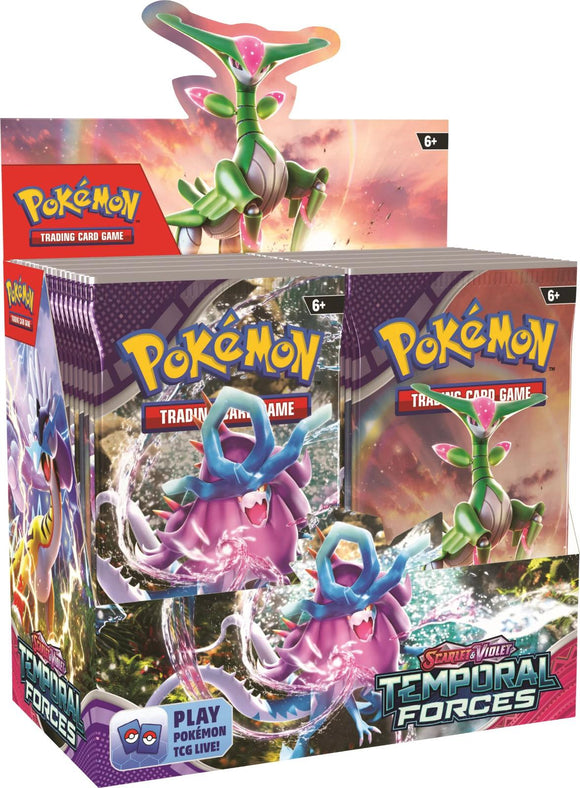 Pokemon TCG - Scarlet & Violet Temporal Forces Booster Box