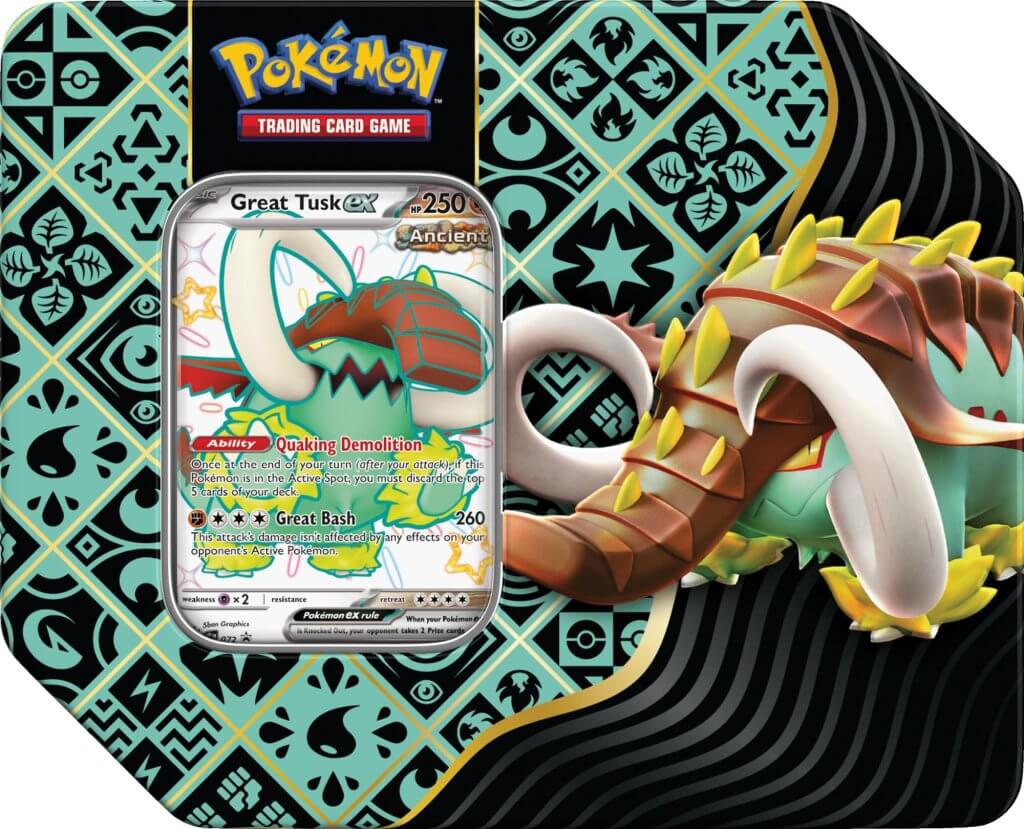 POKÉMON TCG Scarlet & Violet 4.5 Paldean Fates Tin – Faraway Island  Collectibles