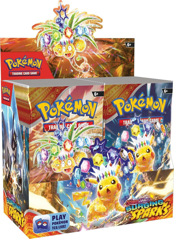 POKÉMON Scarlet & Violet - Surging Sparks TCG Booster Box