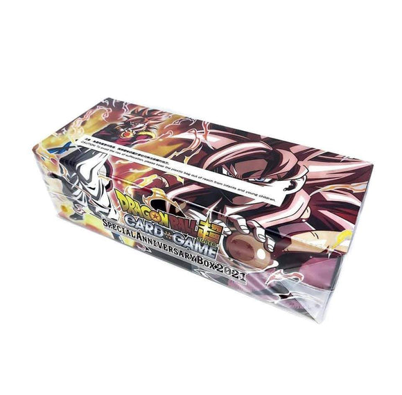 Dragon Ball Super Card Game Special Anniversary Box 2021 Display Set Faraway Island Collectibles Dragon Ball Super Card Game Special Anniversary Box 2021 Display Set Faraway Island Collectibles