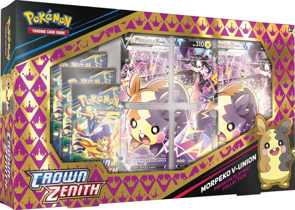 POKÉMON TCG Crown Zenith Morpeko V Union Box