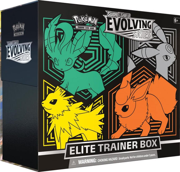 POKÉMON TCG Sword and Shield - Evolving Skies Elite Trainer Box