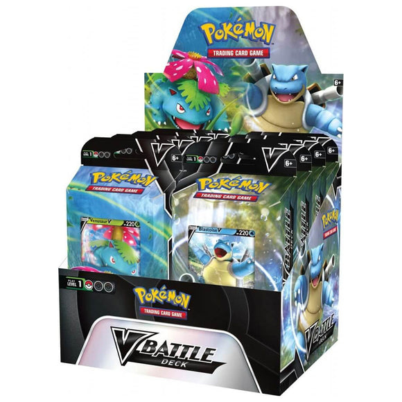 Pokemon TCG: Venusaur V & Blastoise V Battle Deck – Faraway Island Collectibles