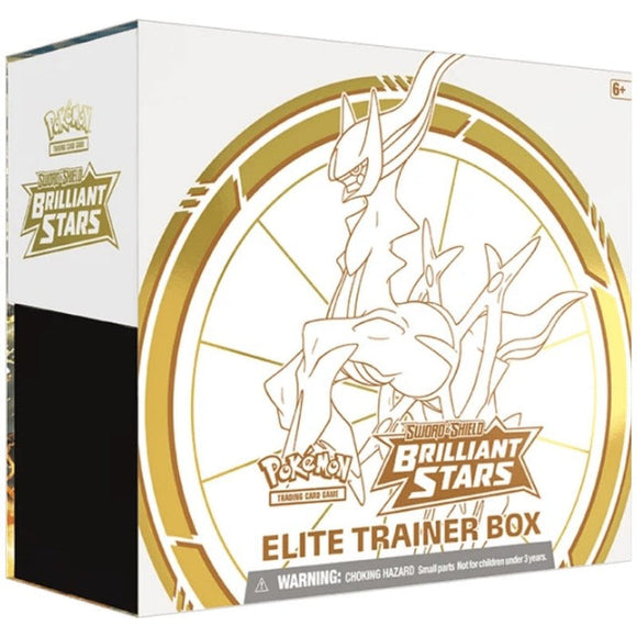 Pokemon TCG Sword and Shield 9- Brilliant Stars Elite Trainer Box